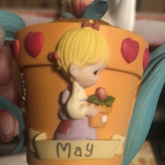 New In Box Precious Moments “MAY” Birthday Month Garden Tea Cup! - Picture 10 of 15
